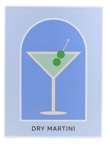 Ornami Gerahmter Kunstdruck ''Dry Martini'' - (L)40 x (B)30 cm