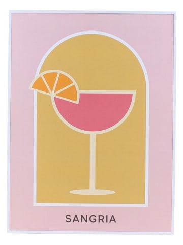 Ornami Gerahmter Kunstdruck ''Sangria'' - (L)40 x (B)30 cm