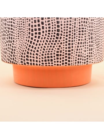 Ornami Blumentopf in Terrakotta/ Beige - (H)18,5 x Ø 25 cm