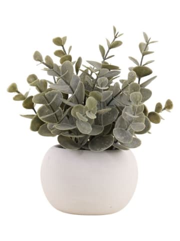 Ornami Kunstplant groen - (H)18 x Ø 12 cm