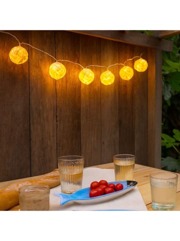 Ornami LED-Girlande in Beige - (L)165 cm