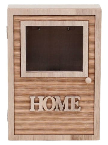 Ornami Skrzynka w kolorze beżowym na klucze - 18 x 26 x 6 cm