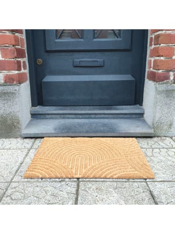 Ornami Kokos-Fußmatte in Hellbraun - (L)40 x (B)60 cm