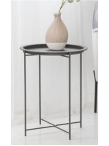 Ornami Stolik w kolorze czarnym - wys. 50 x Ø 47 cm