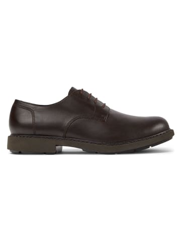 Camper Leren veterschoenen "Neuman" bruin