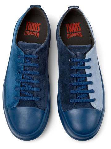 Camper Leder-Sneakers in Dunkelblau