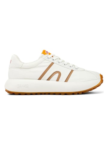 Camper Sneakers in Creme/ Hellbraun