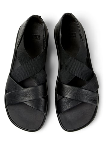 Camper Leren sandalen zwart