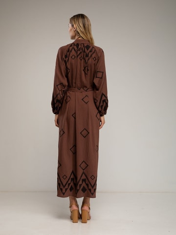 Tantra Kleid in Braun