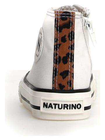 Naturino Sneakersy "Ylfas" w kolorze kremowym