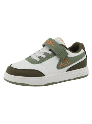 Kappa Sneakers "Kora" in Weiß/ Khaki