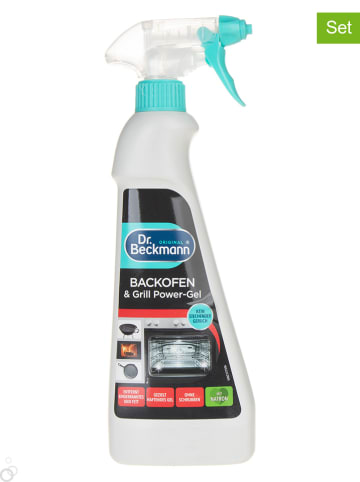 Dr. Beckmann 3er-Set: Backofen- und Grillreiniger Spray "Power-Gel", je 375 ml