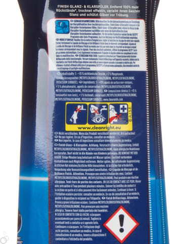 finish 3er-Set: Glanz-& Klarspüler "Powerball", je 800 ml