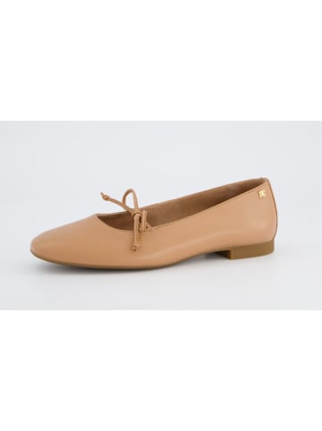 Paul Green Leder-Ballerinas in Beige