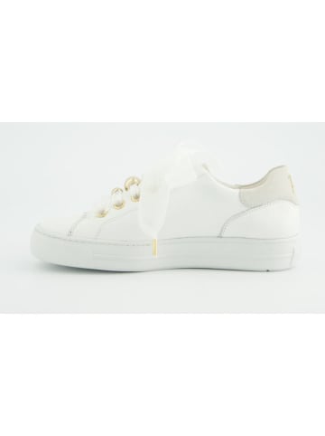 Paul Green Leren sneakers crème