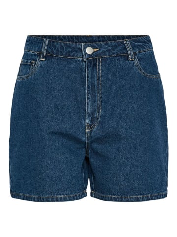 Pieces Jeans-Shorts "Pcabbi" in Blau