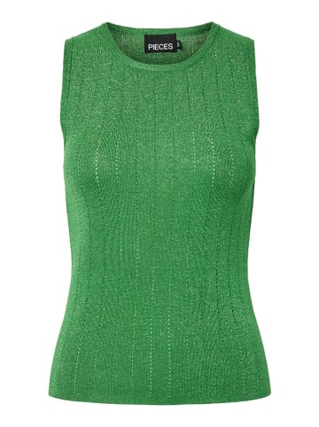 Pieces Gebreide top groen