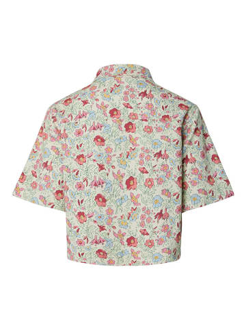 Pieces Blouse "Pcsalume" beige/meerkleurig