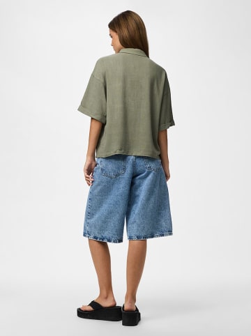 Pieces Hemd in Khaki