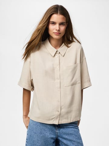 Pieces Blouse "Pcvinsty" beige
