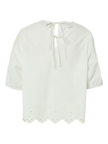 Pieces Bluse in Weiß