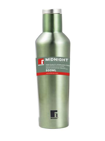 Bergner Butelka termiczna w kolorze zielonym - 500 ml