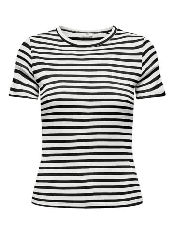 JDY Shirt "Lucky" zwart/wit