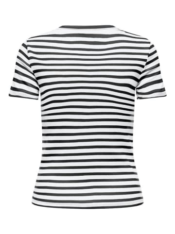 JDY Shirt "Lucky" zwart/wit