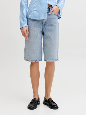 JDY Jeans-Bermudas "Tokyo" in Hellblau