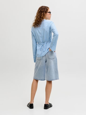 JDY Jeans-Bermudas "Tokyo" in Hellblau
