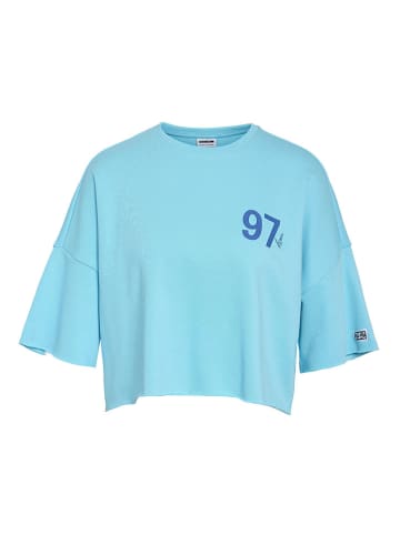 Noisy may Shirt "Ston" lichtblauw