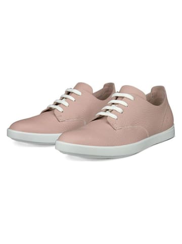 Ecco Leren sneakers "Leisure" lichtroze