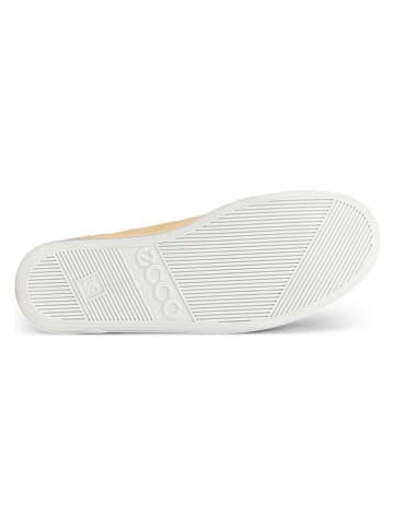 Ecco Leder-Sneakres "Soft 2.0" geel