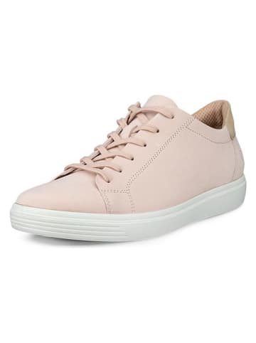 Ecco Leren sneakers "Classic" lichtroze