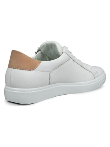 Ecco Leder-Sneakers "Classic" in Weiß