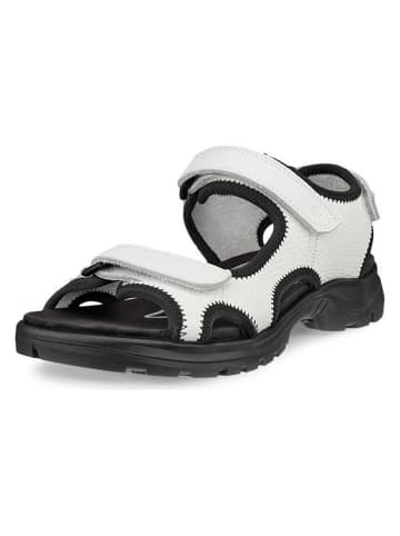 Ecco Leren wandelsandalen "Hike" wit