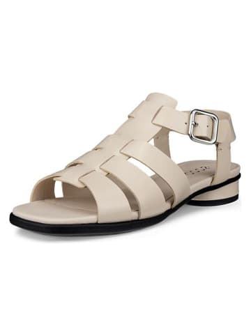 Ecco Leren sandalen "Sculpted Alba" crème