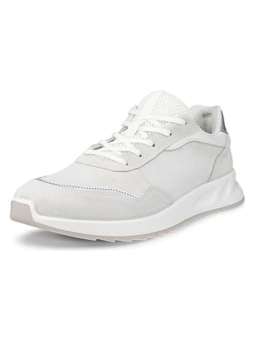 Ecco Leren sneakers "Otm" grijs/zilverkleurig