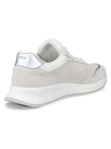 Ecco Leren sneakers "Otm" grijs/zilverkleurig