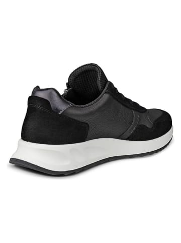 Ecco Leren sneakers "Otm" zwart