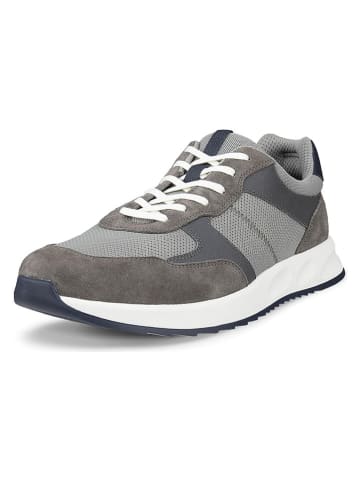 Ecco Leder-Sneakers "Otm" in Grau