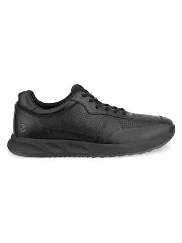Ecco Leder-Snekers "Otm" zwart