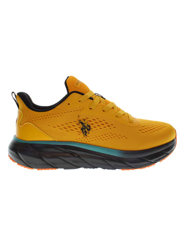 U.S. Polo Assn. Sneakersy "Tiger" w kolorze żółtym