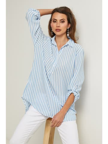 Fleur de Lin Blouse lichtblauw