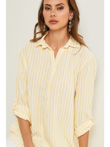 Fleur de Lin Bluse in Gelb
