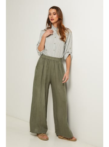 Fleur de Lin Blouse kaki