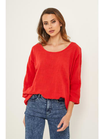 Fleur de Lin Blouse rood