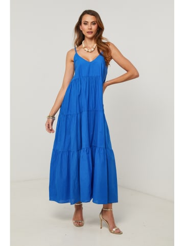Fleur de Lin Kleid "Bix" in Blau