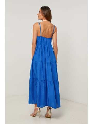 Fleur de Lin Kleid "Bix" in Blau