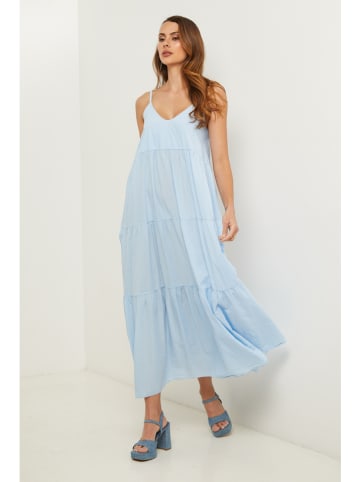 Fleur de Lin Kleid "Bix" in Hellblau